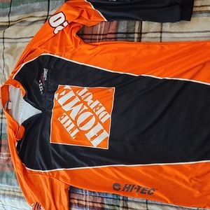 NASCAR race used crew shirt